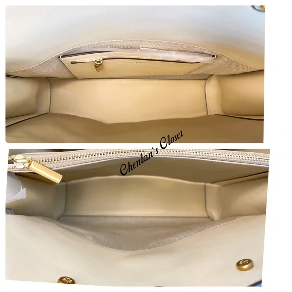 Tory Burch Large LEE RADZIWILL DOUBLE BAG - Picture 11 of 15